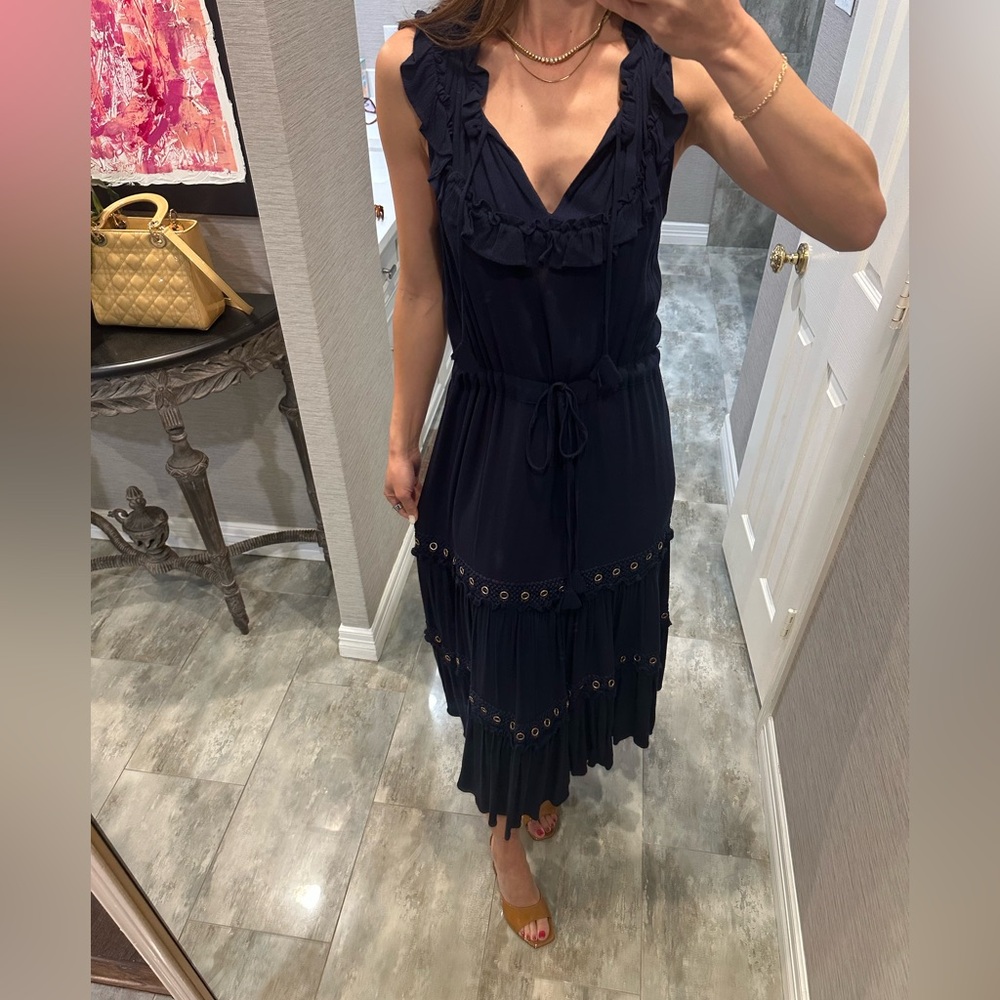 Misa ruffle dress